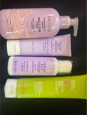 Pacifica Bundle - Cleansing Oil, Detox Face Wash & Silk Shampoo/Conditioner Duo